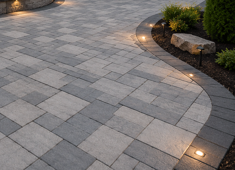 Interlock and slab work