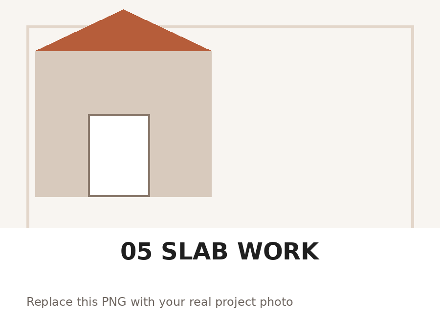 Interlock and slab work
