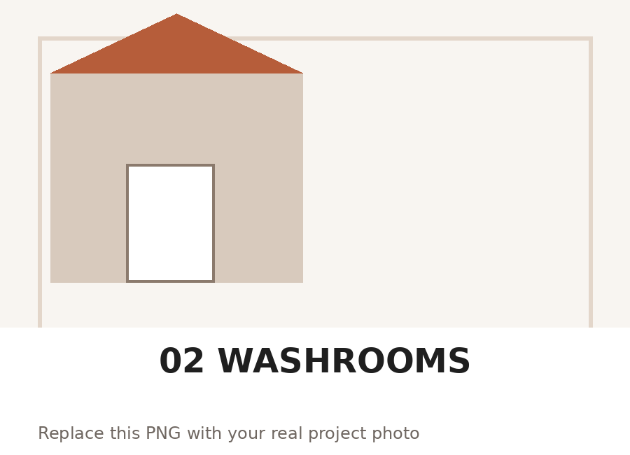 Bathroom renovation sample